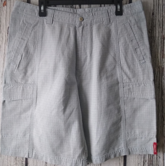 Tommy Bahama Relax Casual Small Check Golf Shorts Size (35) With A 9' Inseam. - Picture 1 of 4